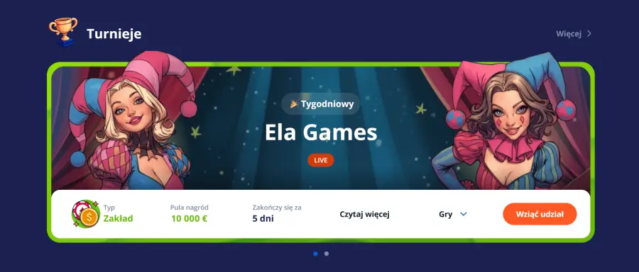 Promocyjny bez depozytu daje 50 darmowych spinÃ³w i bonus do 500 PLN.